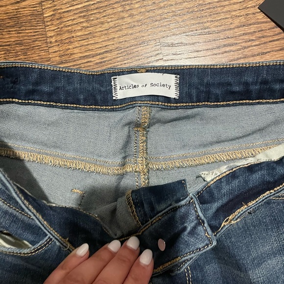 NWT Articles of Society “Heather” Highrise Jeans - Picture 3 of 5